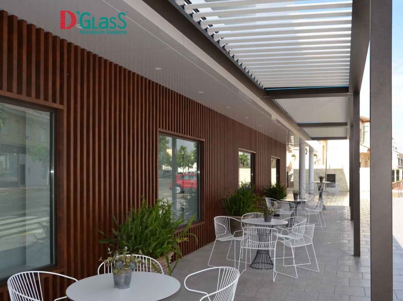 pergola bioblimatica horeca