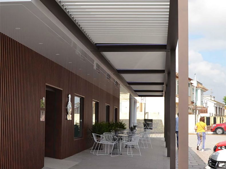 pergola bioblimatica horeca
